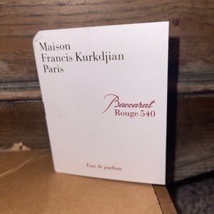 MFK Baccarat Rouge 540 Authentic Sample!